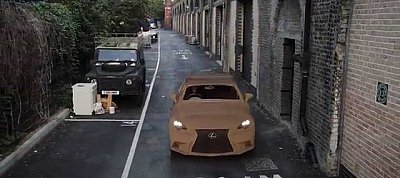 Elképesztő: Működő, vezethető autót épített kartonpapírból a Lexus