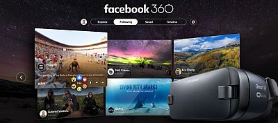 Virtuális valóság alkalmazást adott ki a Facebook
