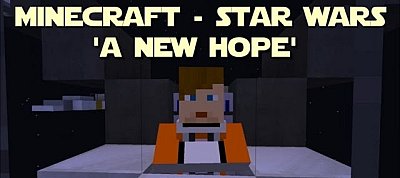 Elkészült a Csillagok háborúja film a Minecraft világában újraforgatott változata