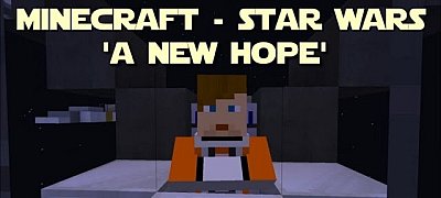 Elkészült a Csillagok háborúja film a Minecraft világában újraforgatott változata
