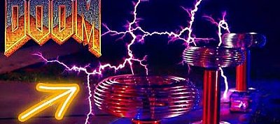 Így hangzik a Doom zenéje, ha Tesla-tekercseken játsszák le azt