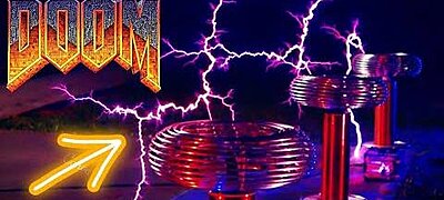 Így hangzik a Doom zenéje, ha Tesla-tekercseken játsszák le azt