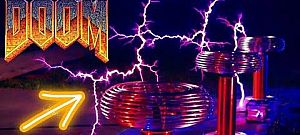 Így hangzik a Doom zenéje, ha Tesla-tekercseken játsszák le azt