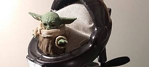 A valóságban is megépítették Baby Yoda repülő bölcsőjét