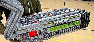 LEGO-ból építette meg a Doom BFG 9000 fegyverét