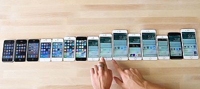 Itt az összes eddigi iPhone összehasonlítása, egyetlen videóban