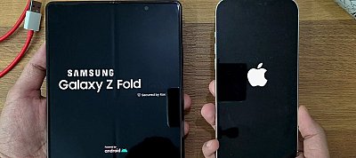 Látványosan mutatja meg a Samsung, hogy 2 darab iPhone = 1 darab Galaxy telefon