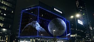 Ezzel a 3D-s reklámmal harangozza be a Galaxy S23-at a Samsung