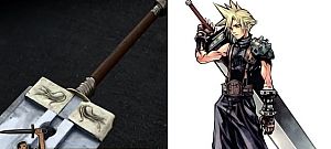 Valódi Final Fantasy VII Buster kard