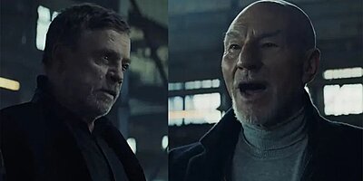 Meglepő dolgon vitatkozik össze Luke Skywalker és Picard kapitány
