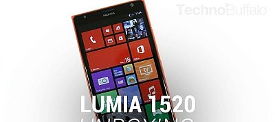 Nokia Lumia 1520 kicsomagolás