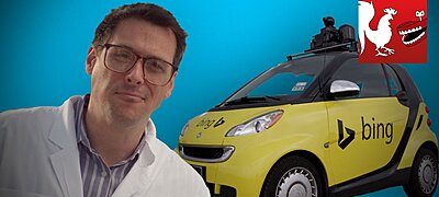 Napi humor: Így működne a Microsoft önvezető autója, a Bing Car