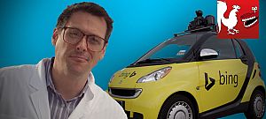 Napi humor: Így működne a Microsoft önvezető autója, a Bing Car