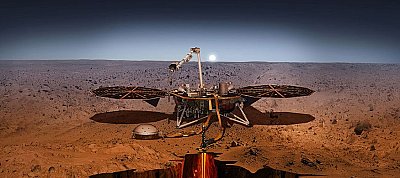 Sikeresen landolt a Marson az InSight robotgeológus űrszonda