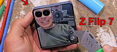 Megkínozták a Samsung Galaxy Z Flip 7 telefonját - nem bírta jól szegényke