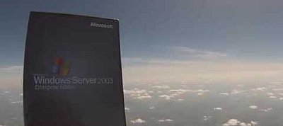 Mennybe ment a Windows Server 2003 - szó szerint
