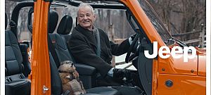 Elektromos terepbiciklit reklámoz Bill Murray a Jeep új klipjében
