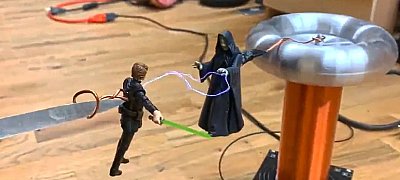 A valóságban is megcsinálták Palpatine császár sith erővillámlását