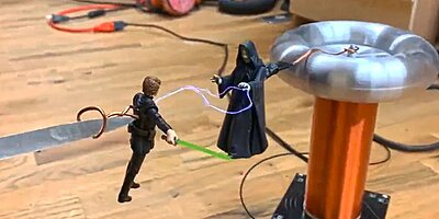 A valóságban is megcsinálták Palpatine császár sith erővillámlását
