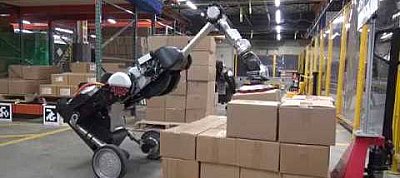 Kerekeken guruló polipfejű madárrobot veheti el a raktárosok munkáját