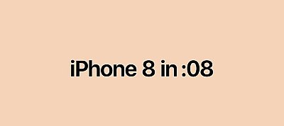 8 másodpercben minden, amit az iPhone 8-ról tudnod kell