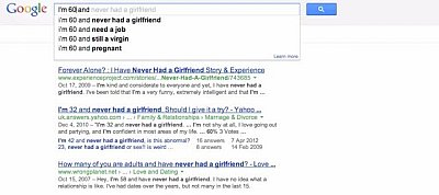 Az élet legnagyobb problémái különböző életkorokban - a Google szerint