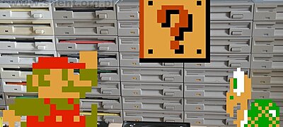 A Super Mario zenéjét is feldolgozta a Floppotron