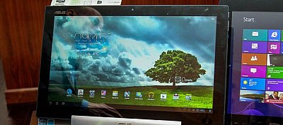 Együtt futtatja a Windows 8-at és az Androidot az ASUS új érintőképernyős gépe