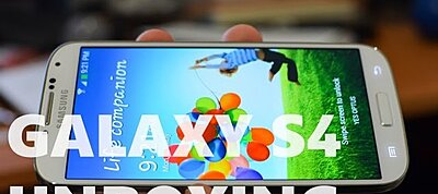 Samsung Galaxy S4 (i9500) unboxing 