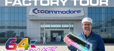 Videó mutatja be, hogy hol és hogyan gyártják az új Commodore 64 Ultimate számítógépeket