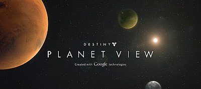 Bejárhatóvá vált a Destiny világa a Street View segítségével