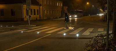 Okoszebrát adtak át az ország egyik legveszélyesebb gyalogátkelőhelyénél