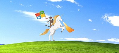 Egyszarvún lovagló microsoftos nindzsamacskától őrült meg a net