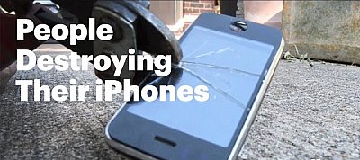 Ennyi iPhone-t még nem láttál elpusztulni egyetlen videóban