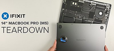 Szétkapták az Apple új M5-ös MacBook Pro-ját - és ezt találták benne