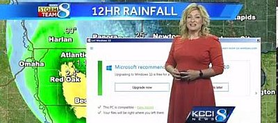 Ilyen nincs: Élő adásban akarta a gépre erőszakolni magát a Windows 10