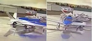 Videón ahogy egy önvezető Tesla elüt egy repülőt - de még akkor sem áll meg