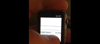 Böngészőt hekkeltek az Apple Watch-ra