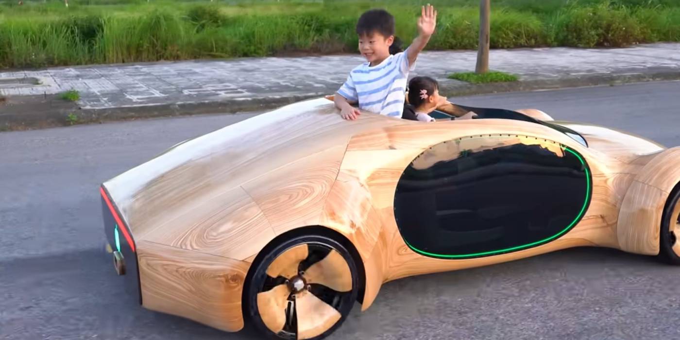 Videón, ahogy valaki a valóságban is megépíti az Apple Car-t