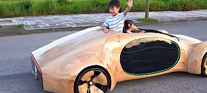 Videón, ahogy valaki a valóságban is megépíti az Apple Car-t