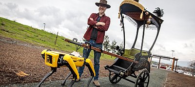 Riksakulivá változtatta robotkutyáját az Állítólag... sztárja