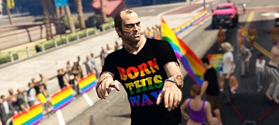 Melegfelvonulássá változtatja át a GTA V-öt egy új mod