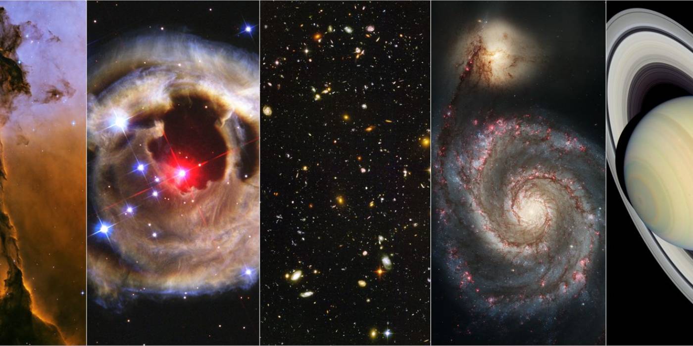 Csodaszép összeállítás jött a Hubble űrteleszkóp leglátványosabb képeiből