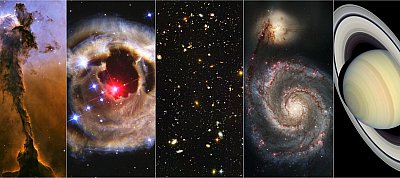 Csodaszép összeállítást csinált a Hubble űrteleszkóp átal készített leglátványosabb képekből a NASA