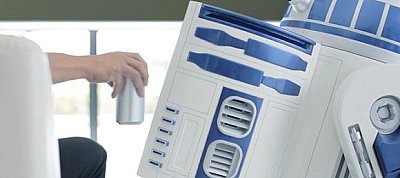 Hűtő és vetítő is van ebben a távirányítható R2-D2 robotban