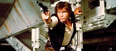 Elárverezik Han Solo eredeti pisztolyát a Csillagok háborújából