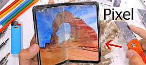 Nagyon csúnya véget ért a Google összehajtható telefonja a töréstesztben