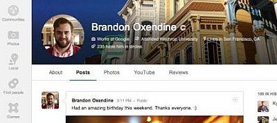 A Facebook-ot beelőzve gyorsan designt váltott a Google+ is