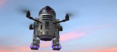 Közönségkedvenc lett az R2-D2-t mintázó kvadkopter