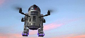 Közönségkedvenc lett az R2-D2-t mintázó kvadkopter